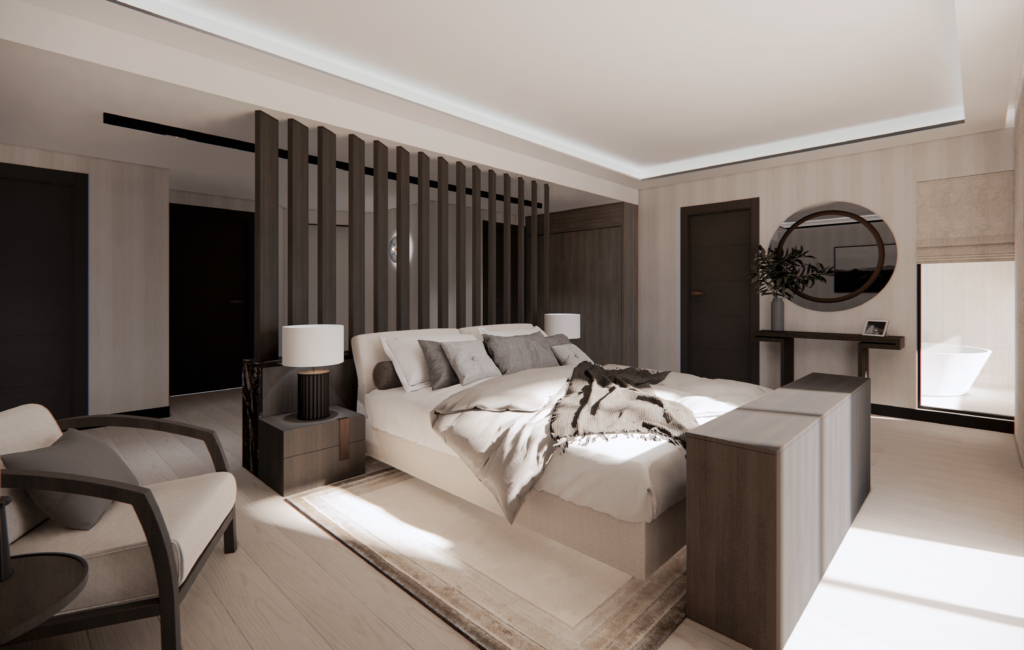 main bedroom interior design Eze style modern
