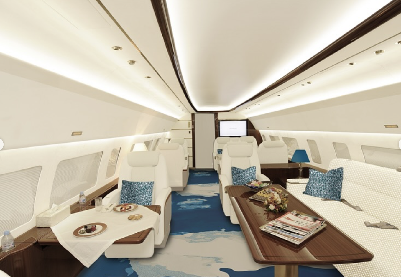 My Jet Private Jet Interior Design - Luxoria